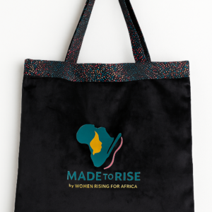 Velvet Bag “Made to Rise” – Black