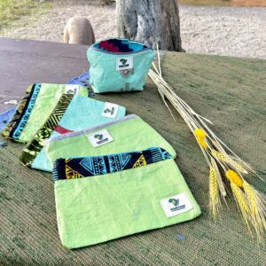 Recycled Toiletry Bags